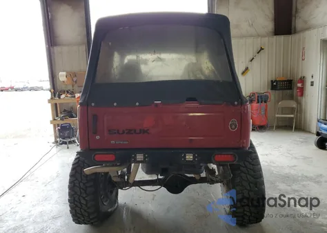1987 Suzuki Samurai из США, поврежденный, VIN JS4JC51C1H4193858